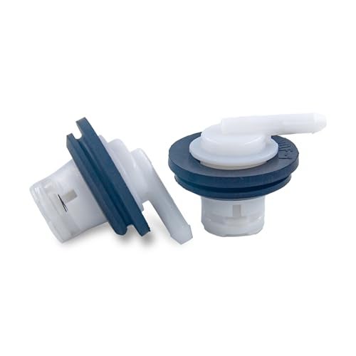 Suspenix 2pcs Fuel Tank Vent Valve, Gas Tank Vent Rollover Valve with Grommet Seal Kit Compatible with Jeep 84-96 Cherokee XJ Wagoneer, 86-92 Comanche MJ, 93-96 Grand Cherokee ZJ, 87-95 Wrangler YJ - Image 1