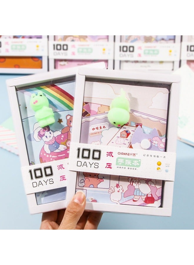 HELPS Cute Decompression Notebook, Customized Creative Notebook, Decompression Primary School Student Notebook, Kidsren's Gift Stationery Book - Image 2