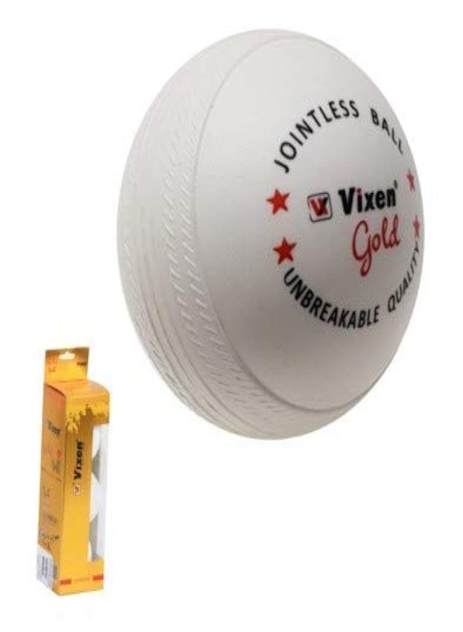 Vixen Plastic Unbreakable Cricket Ball (Multicolour) - Pack of 3 Standard Size - Image 4
