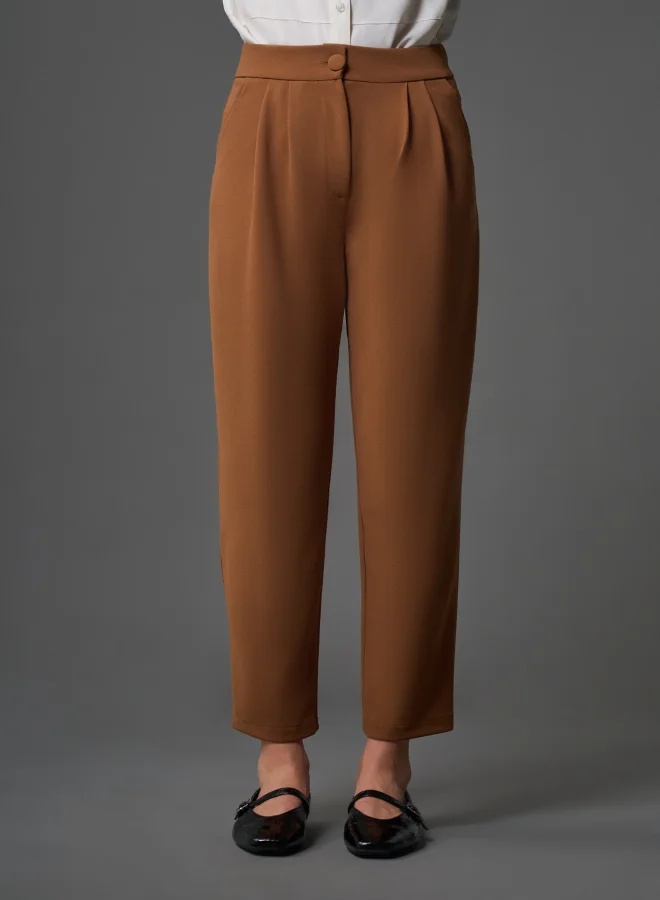 ميزال MIZALLE BASIC DOUBLE ELASTIC TROUSERS