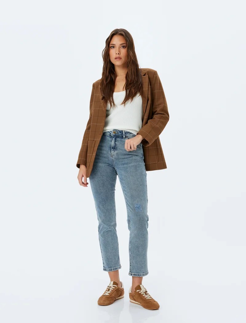 كوتون Straight Fit Jeans