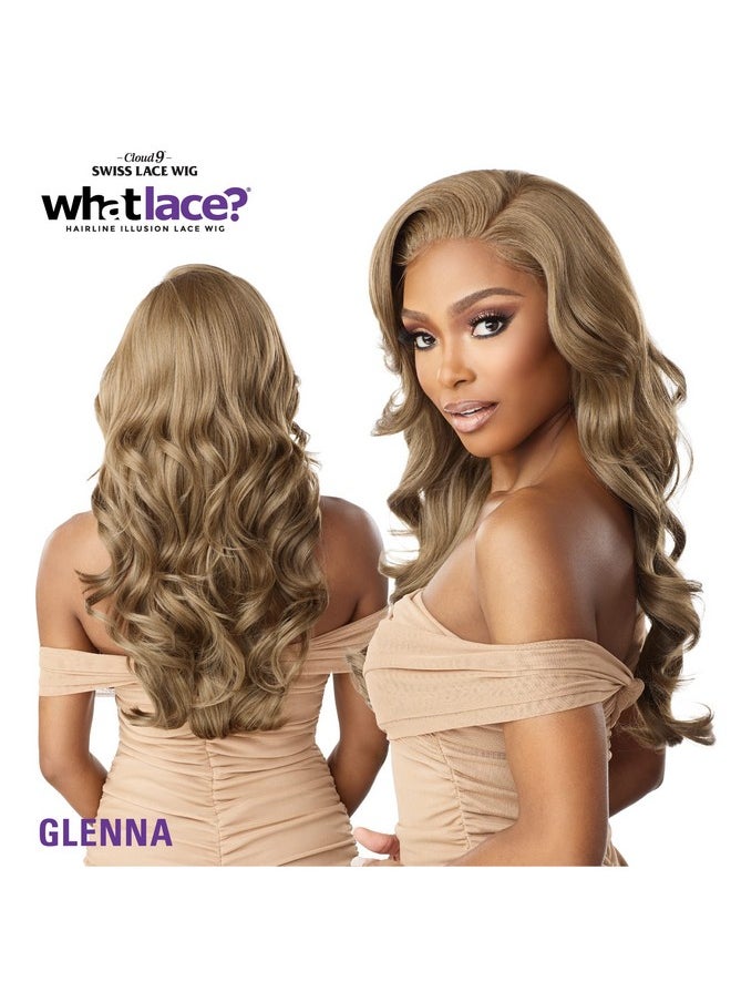 Sensationnel Ensationnel What Lace 13X6 Wigs Glenna Synthetic Wig Cloud 9 With Preplucked Hairline Hd Lace Whatlace Glenna (Lightashbrown)  - Image 5