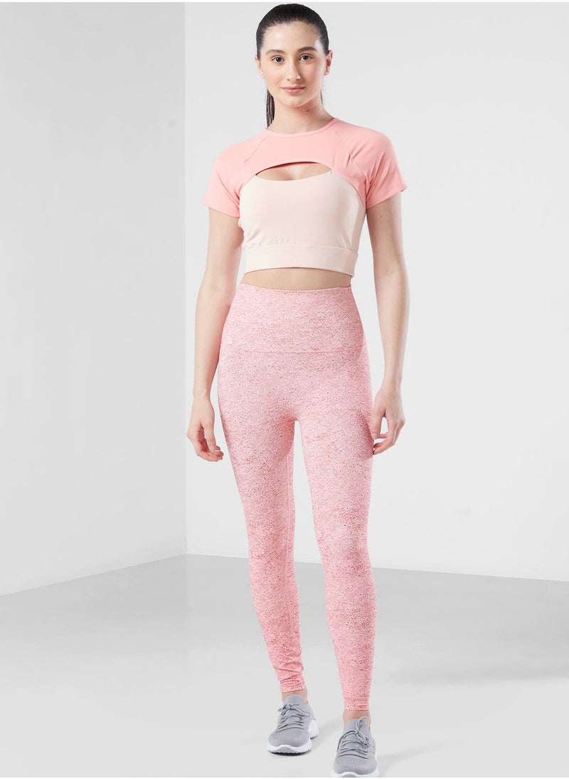 FRWD - Cut Out Athletic Bra - Image 1