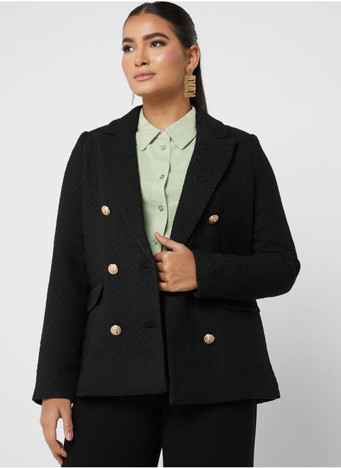 Button Detail Jacket