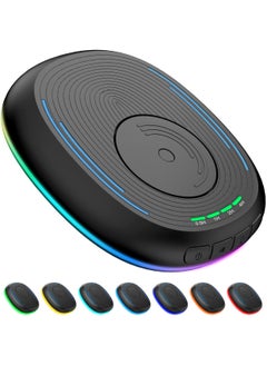 Mouse Mover Jiggler, Undetectable Mouse Mover Jiggler with Timer for Computer Laptop Awakening, ON/Off Switch, Breathing Light Mouse Wiggler, Simulate Mouse Automatic Random Movement, Keeps PC Active