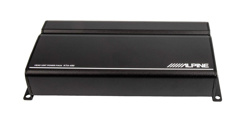 Alpine KTA-450 4-Channel Power Pack Amplifier with Dynamic Peak Power 45W RMS x 4, at 2 Or 4 Ohms - Image 2