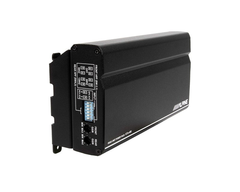 Alpine KTA-450 4-Channel Power Pack Amplifier with Dynamic Peak Power 45W RMS x 4, at 2 Or 4 Ohms - Image 5