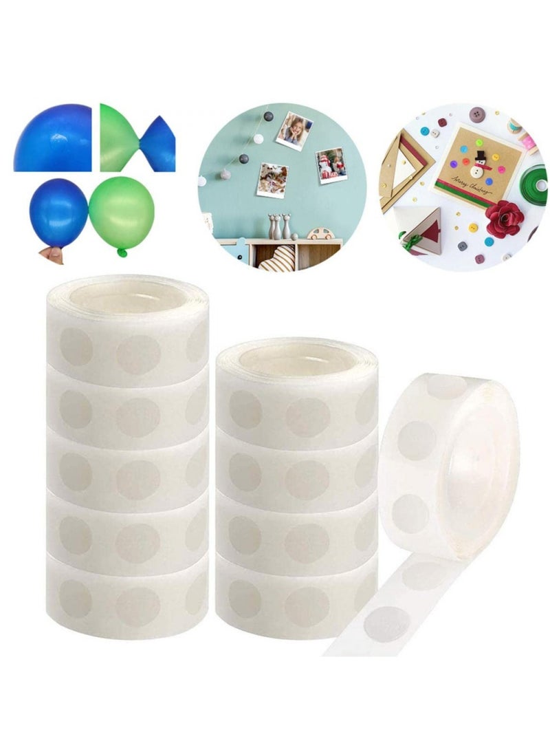 NIIMBOT 10 Pieces of Double-Sided Adhesive Dot Design Balloon Glue Roll, 2 Cm High - Image 2
