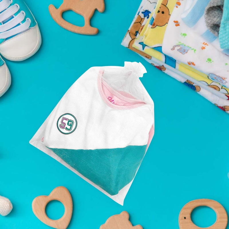 SumDirect 100Pcs12x16 Inches Extra Large White Organza Gift Bags with Drawstring - Image 5