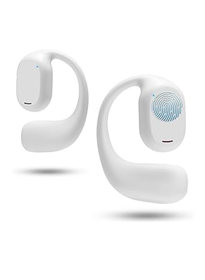 Open Ear Headphones VG332 2023 Version with Dual 16.2mm Dynamic Drivers Deep Bass Air Conduction Headphones Bluetooth 5.3 Touch Control Wireless Earbuds Up to 16 Hours Playtime - Image 1