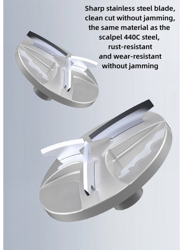 ماكينة حلاقة كهربائية صغيرة محمولة للرجال جديدة تمامًا مزودة بشاشة رقمية وماكينة حلاقة كهربائية للسيارة صغيرة (أسود) - Image 3