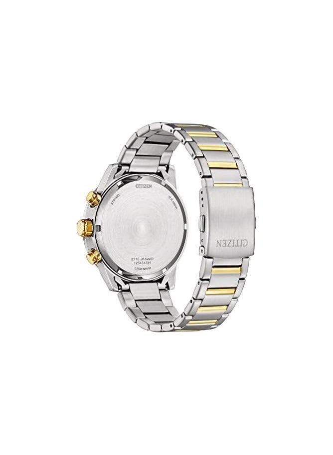 سيتيزن ساعة يد ايه كيو كرونو للرجال AN3684-59L - Image 2