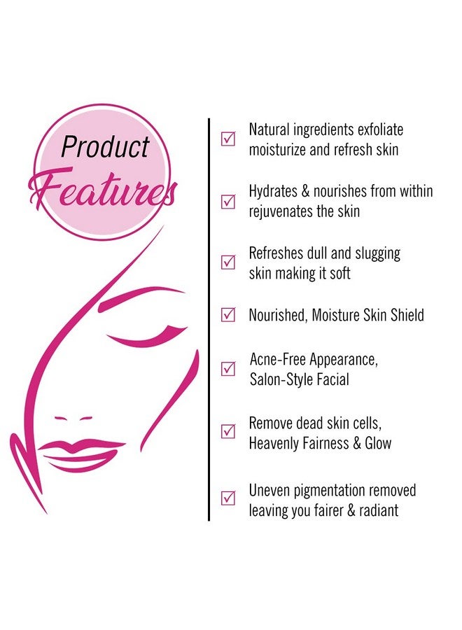 Keya Seth Aromatherapy, Aromatic White Secrets Fairness Facial Kit (Fairness Facial Polisher, Fairness Facial Toner, Fairness Facial Cream, Fairness Facial Pack, Fairness Facial Gel) 23Gm (Pack Of 2) - Image 4
