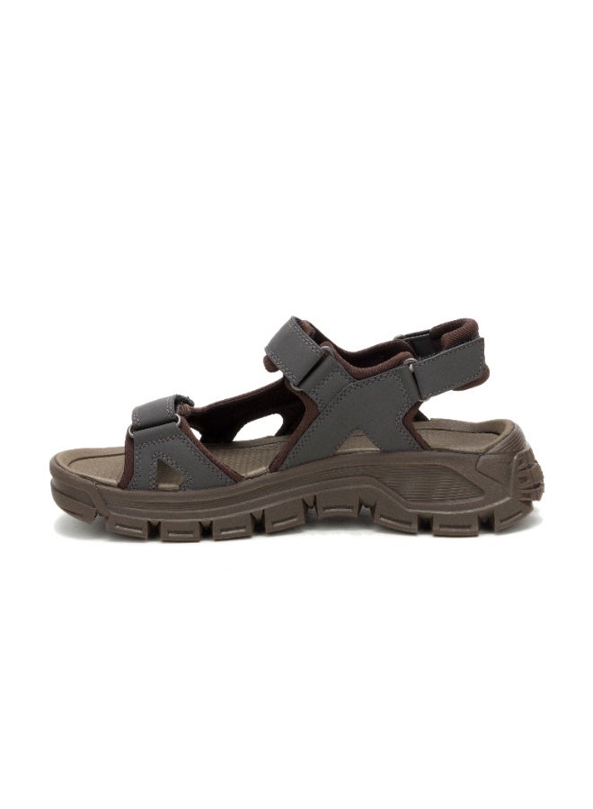 CATERPILLAR CAT Criterion 2 Strap Coffee Men’s Sandal – PU‑Coated Suede, Soft EVA Comfort Footbed, Stretch Lining, Durable T1419 Rubber Outsole - Image 4