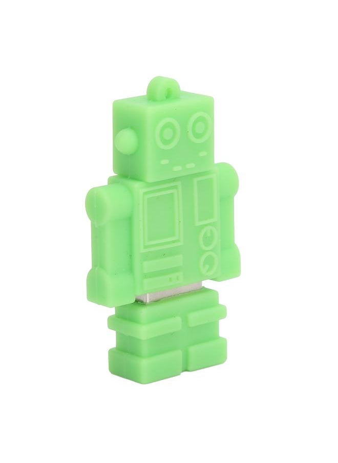 Thoraya USB Flash Memory Stick Flash Drive Gift Cute Green Robot 32GB  - Image 2