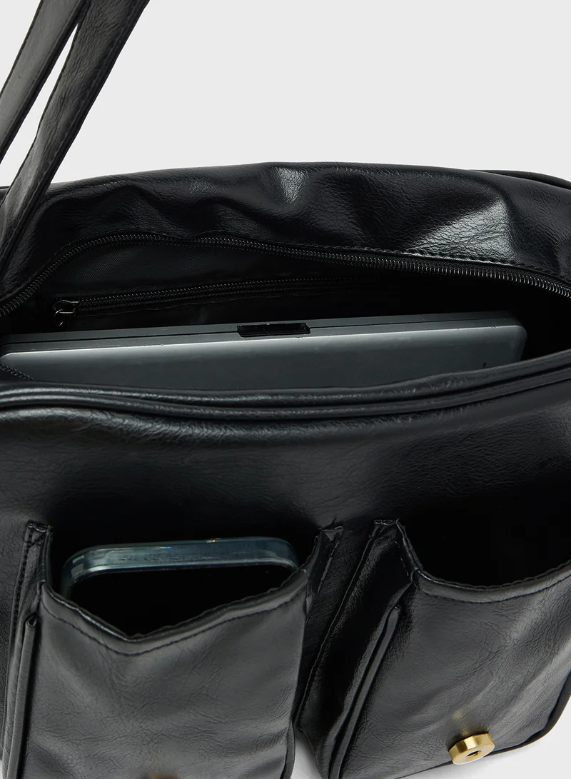 Robert Wood Casual Crossbody Messenger Bag