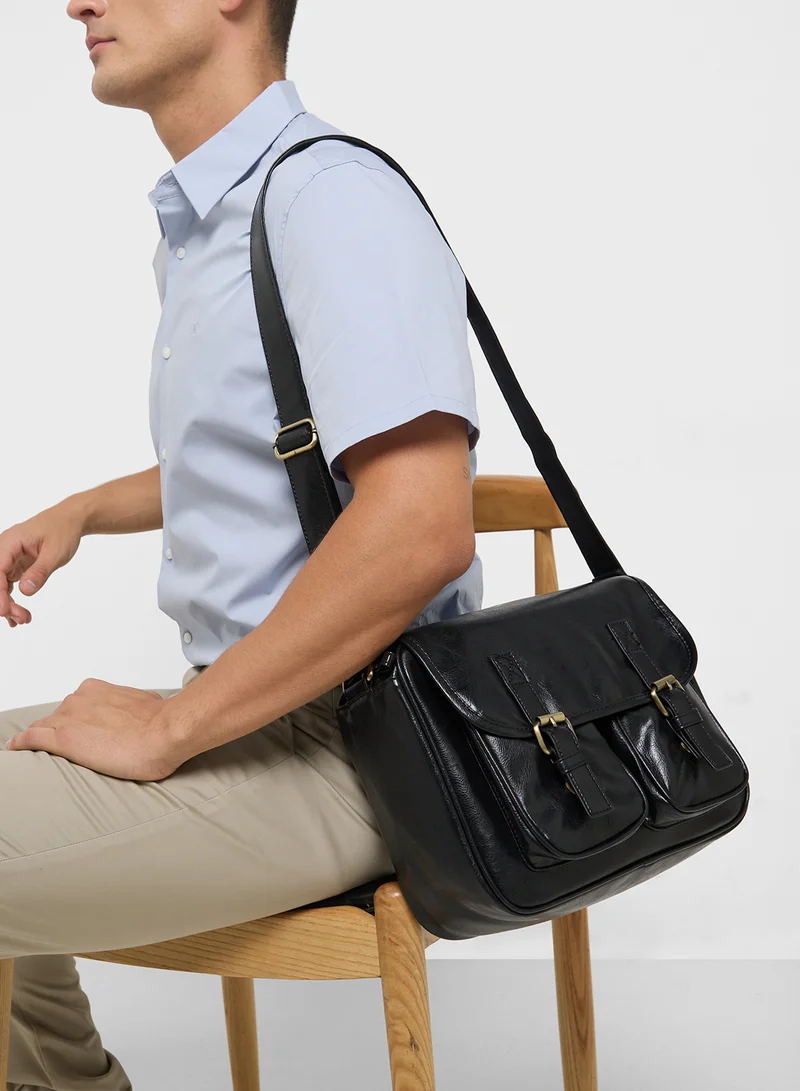 Robert Wood Casual Crossbody Messenger Bag