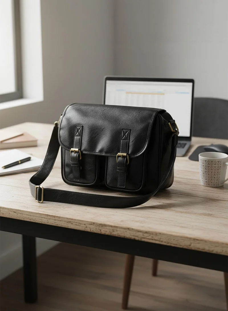 Robert Wood Casual Crossbody Messenger Bag