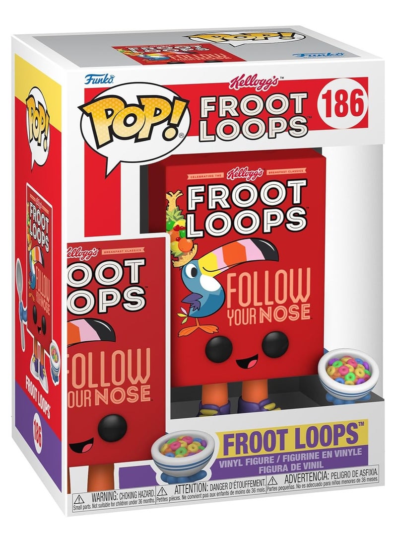 Funko Pop! Funko POP! Kelloggs Froot Loops Cereal Box Figure 
