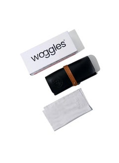 Woggles Obsidian Polarized Wayfarer Sunglasses  - Image 5