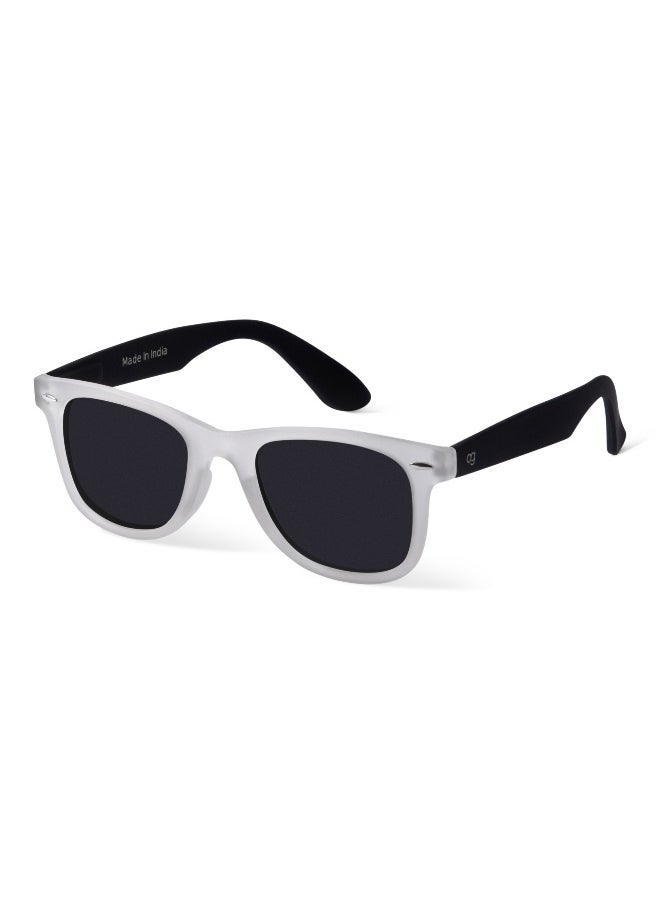 Woggles Obsidian Polarized Wayfarer Sunglasses  - Image 1