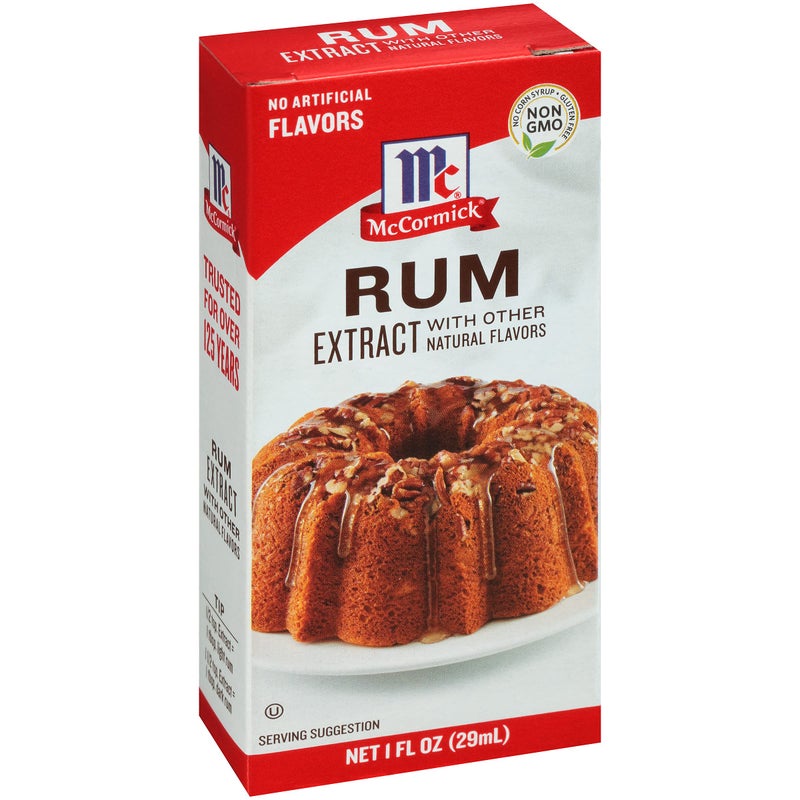 McCORMICK مستخلص الروم من مكورميك مع نكهات طبيعية أخرى، 1 أونصة سائلة - Image 1