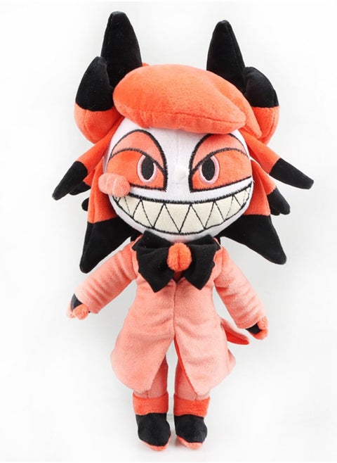 Hasbin Hotel Alastor Alastor plush toy, it's an animated toy, it's a plush toy, it's a plush toy, it's 30CM, it's around 30CM, it's popular, soft, cute, a present, a birthday present.