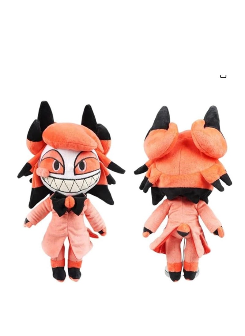 null - Hasbin Hotel Alastor Alastor plush toy, it's an animated toy, it's a plush toy, it's a plush toy, it's 30CM, it's around 30CM, it's popular, soft, cute, a present, a birthday present. - Image 1