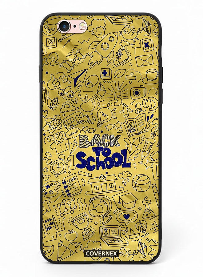 Covernex Apple iPhone 6 Protective Case Cover Printed Featuring Doodle Art Back To School - Image 2