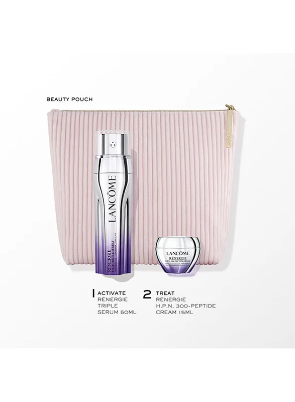 لانكوم طقم سيروم رينيرجي إتش. سي. إف ثلاثي المفعول - إصدار محدود لموسم الأعياد