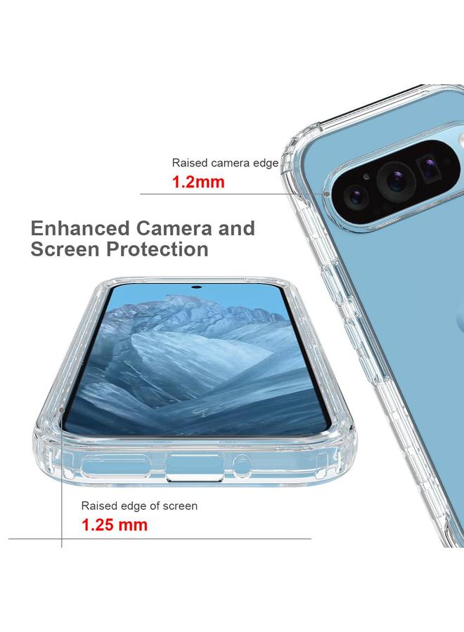 S-TOP Case For Google Pixel 9 Pro XL Shockproof Clear Gradient PC + TPU Phone Case - Image 4