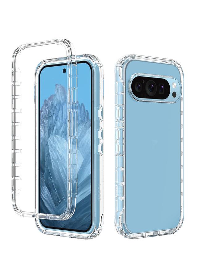 S-TOP Case For Google Pixel 9 Pro XL Shockproof Clear Gradient PC + TPU Phone Case - Image 1
