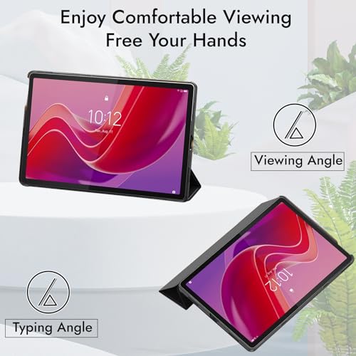 Robustrion Cover for Lenovo Tab M11 Cover Case, Flip Cover with Translucent Back for Lenovo Tab M11 Tablet 11 inch [ Auto Sleep Wake Support] - Black - Image 4