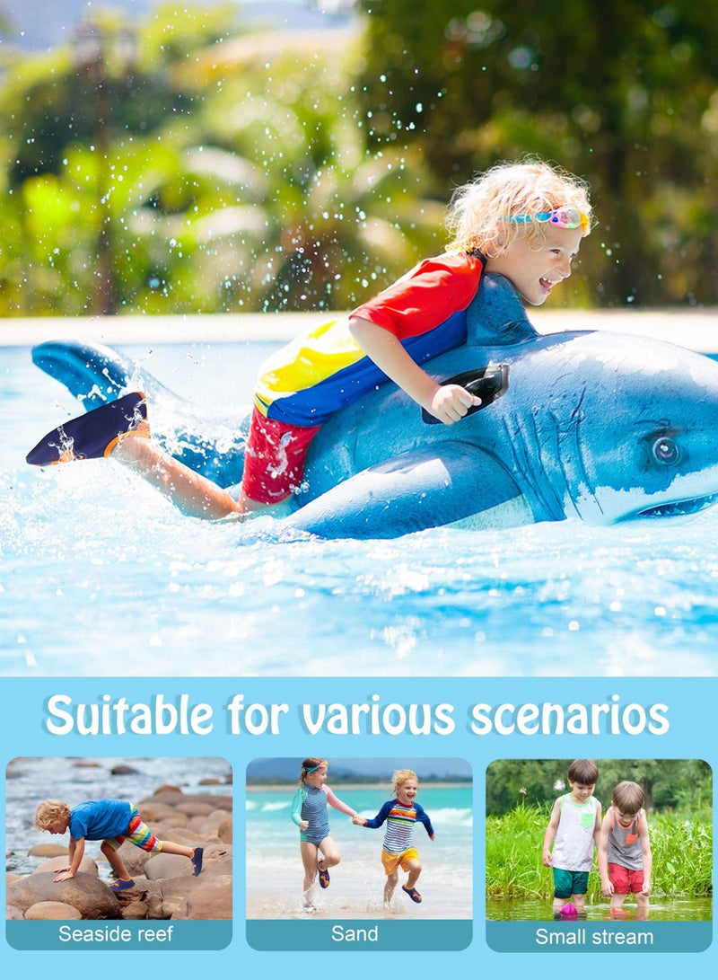 HomarKet Infant Water Socks Toddler Baby Boys Girls Non-Slip Socks Barefoot Quick-Dry Non-Slip Swim Socks Aqua Water Shoes for Beach Swimming Pool Water Park - Image 2