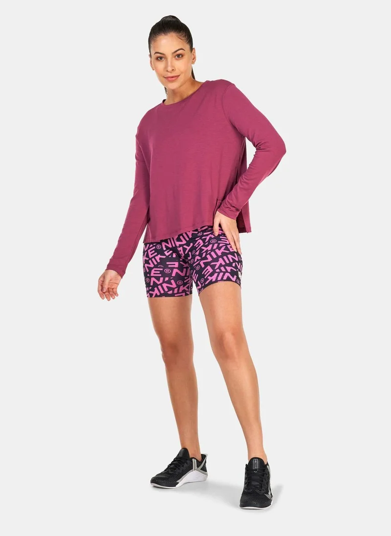 Nike Women's Yoga Dri-FIT Long-Sleeve Top