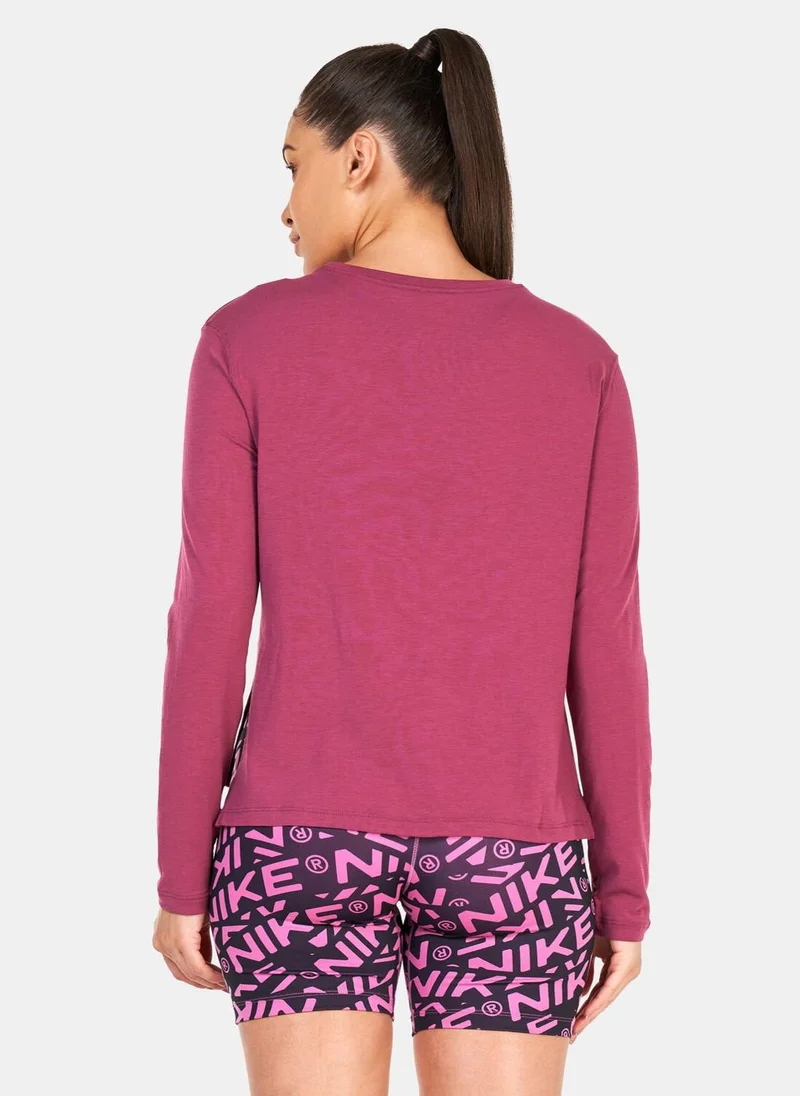 Nike Women's Yoga Dri-FIT Long-Sleeve Top