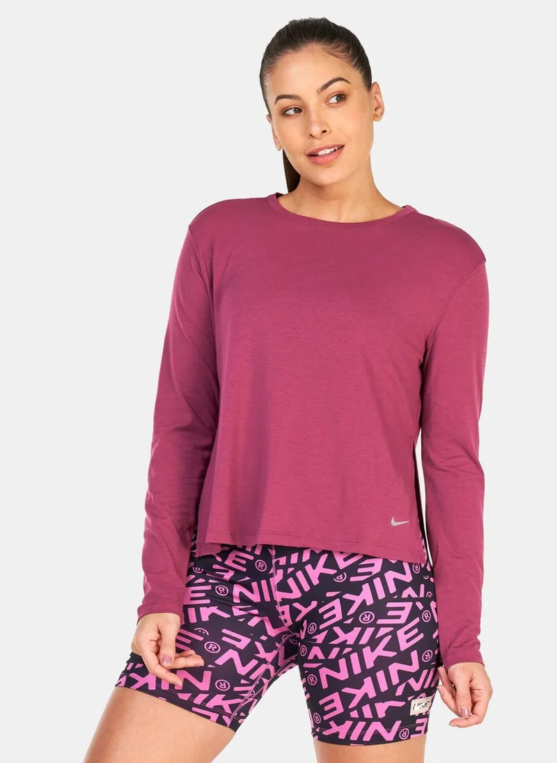 Nike Women's Yoga Dri-FIT Long-Sleeve Top