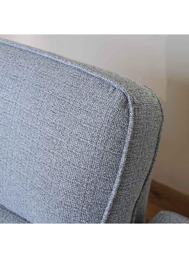 Comfynest Comfynest Winterfell 2-Seater Fabric Sofa Warm With 2-Year Warranty 166X88X97Cm Warm Grey - Image 4