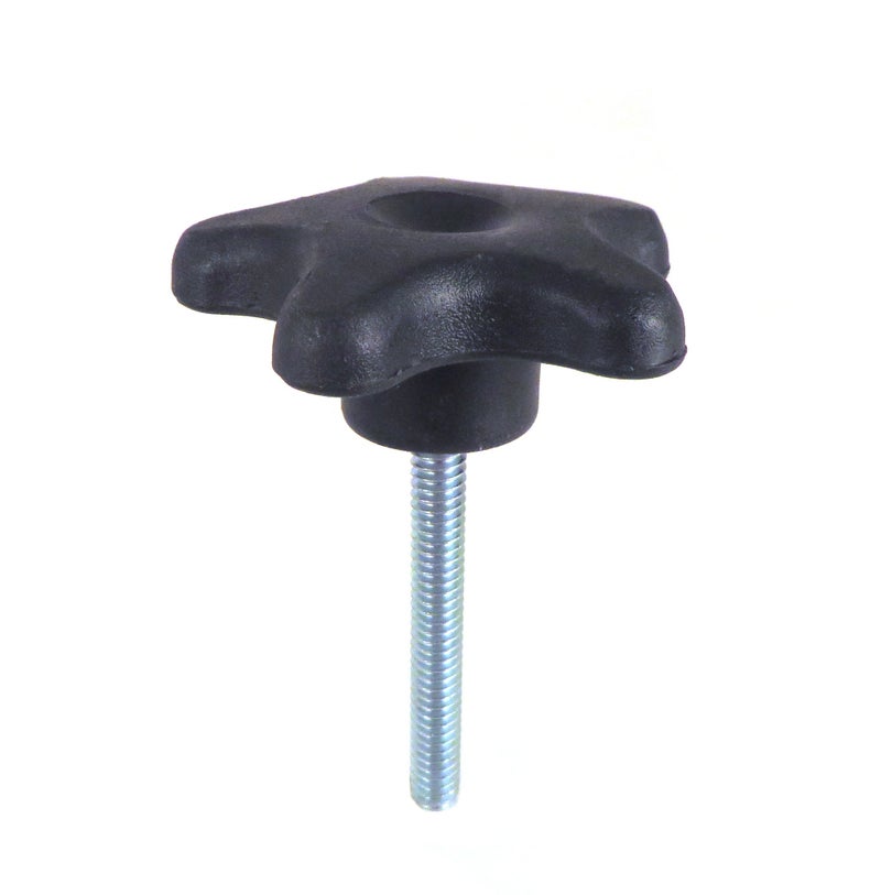 Taytools 774021 Lot 10 each 3/8 16 Male Threads Star Knobs 2 inch Diameter with 2 inch Long Threaded Post - Image 3
