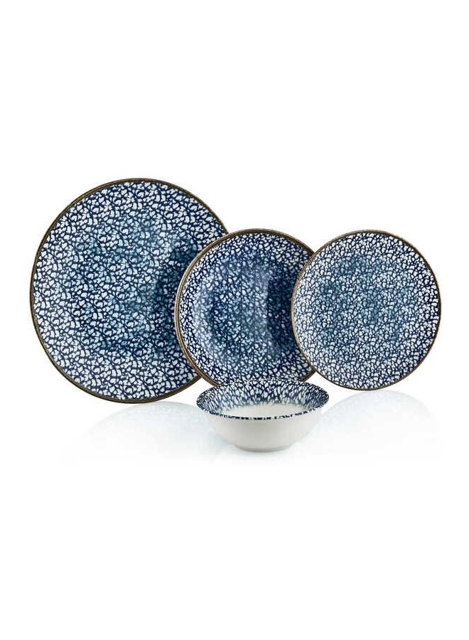 طقم عشاء بورسلين من 24 قطعة من OMS Aria (رقم 11118)