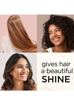 Hair Food بخاخ حماية الشعر من الحرارة بزيت جوز الهند والأرجان من هير فود، حماية تصل إلى 450 فهرنهايت، خالٍ من البارابين والصبغة، خالٍ من الكبريتات، لجميع أنواع الشعر، خالٍ من الكحول، يضيف لمعانًا، 6.4 أونصة سائلة  - Image 3