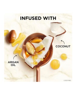 Hair Food بخاخ حماية الشعر من الحرارة بزيت جوز الهند والأرجان من هير فود، حماية تصل إلى 450 فهرنهايت، خالٍ من البارابين والصبغة، خالٍ من الكبريتات، لجميع أنواع الشعر، خالٍ من الكحول، يضيف لمعانًا، 6.4 أونصة سائلة  - Image 5
