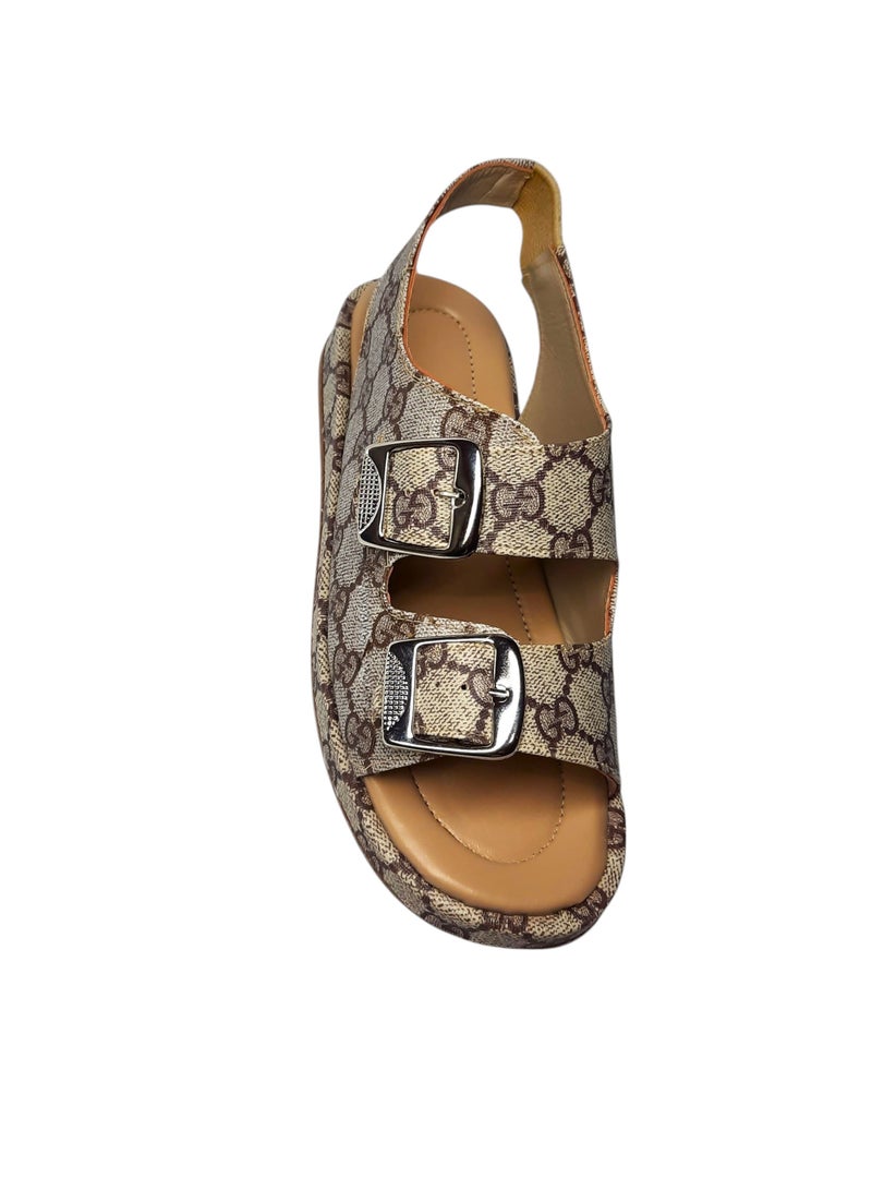 Modern Women's Sandals – Padded Faux Leather with Comfortable Sole - Image 5