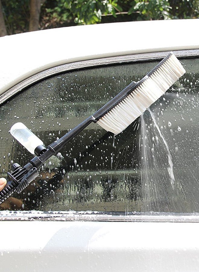 Car Cleaning Brush With Foam Bottle - Image 2