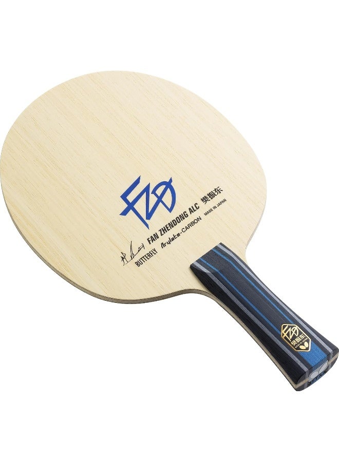 Butterfly Fan Zhendong ALC Table Tennis Blade - Professional Table Tennis Blade - Available in Flared, Straight, and Chinese Penhold Handle Styles - Made in Japan - Image 1
