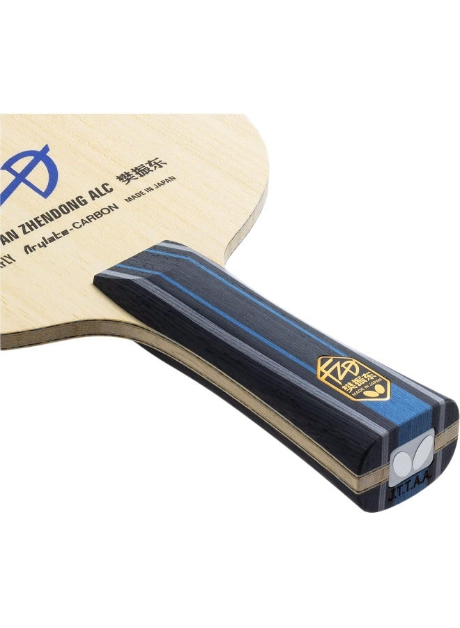 Butterfly Fan Zhendong ALC Table Tennis Blade - Professional Table Tennis Blade - Available in Flared, Straight, and Chinese Penhold Handle Styles - Made in Japan - Image 5