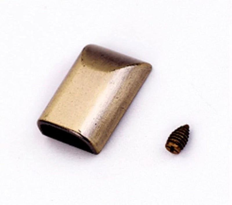 Metal Zipper Stopper Tail Clip 10Pcs 17mm 14mm With Screw DIY Bag Leather Craft Hardware Color 4 - Image 1