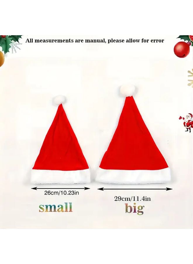 Big Red Santa Hat Christmas Elf Cap Xmas New Year Party Gift - Image 4