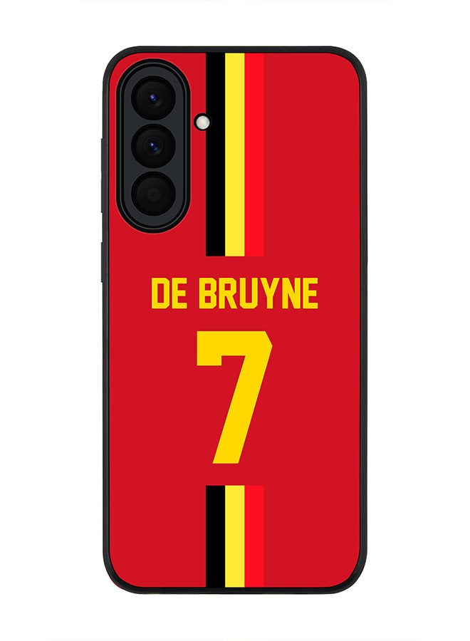 For Samsung Galaxy A37 Case,Slim fit Camera Protection, Shockproof Thin Phone cover  - Football - Belgium,  De Bruyne