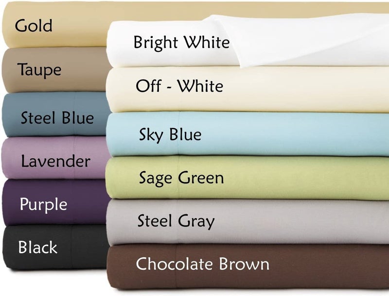 Sofrito Microfiber Plain Solid BedSheet Small Single (54"x90" - inches) Without Pillow Cover - White || Bedsheet for Hospital, Clinic, Hostel, PGs, Hotel and Guest House || - Image 5